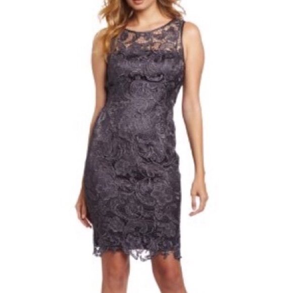 Cache Dresses & Skirts - Cache Lace Dress Gray Size 0